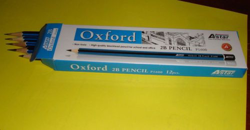 2 Dozen (24) Oxford High Quality Blackhead Pencil For School And Office