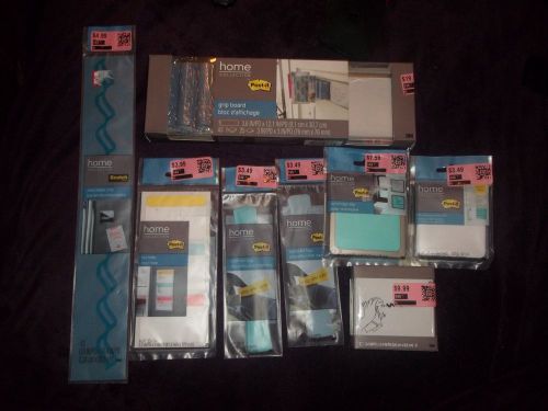 Home collection by post-it brand 9 piece lot for sale