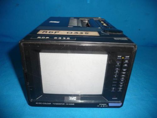JVC 6X-60ME w/ AA-60ME AC/DC Colour TV/Monitor w/ Adaptor  U