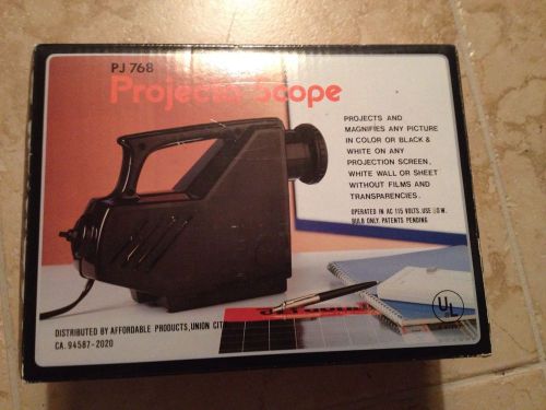 Projecta Scope projects &amp; magnifies pictures on wall or screen great art tool