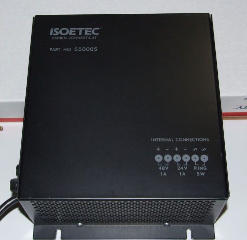 Executone- Isoetec IDS Part No. 550005 Telephone Power Supply