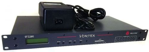 Polycom Vortex EF2280 Auto Mic Matrix Mixer Rohs Accoustic Echo Noise Canceller