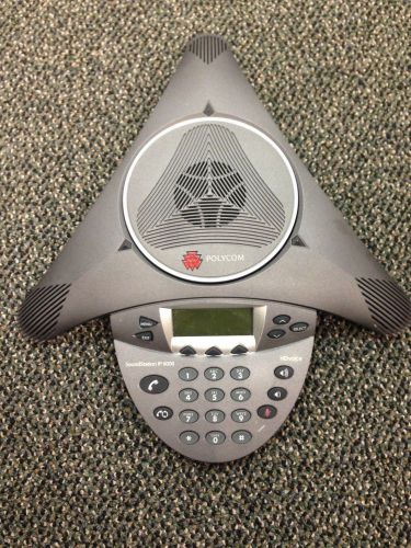 LOT OF 3 Polycom IP 6000 Conference Phone 2200-15600-001 AS IS