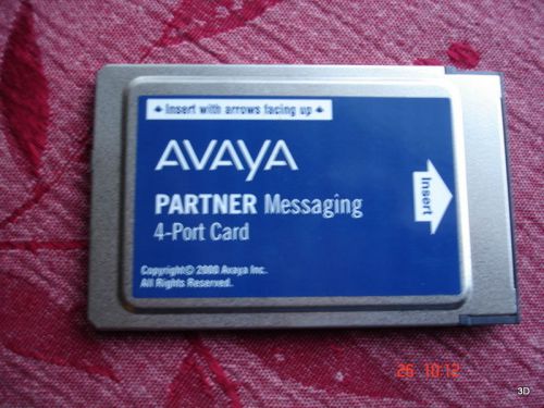 AVAYA  PARTNER Messaging 4 Port Card