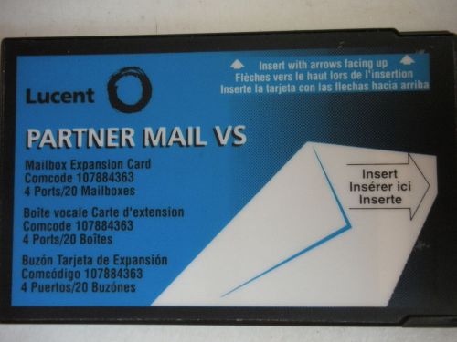 Partner Mail VS Expansion Card 4 Ports by 20 Mailboxes 107884363 6108-424