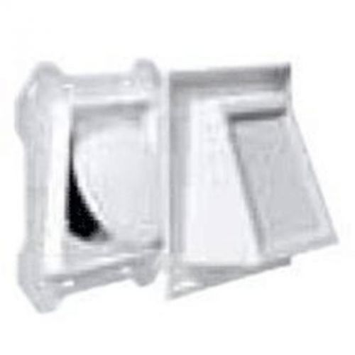 VNTLR HDD 4in WHT 12sq-in Builders Edge Utililty Vents / Exhaust Vents White