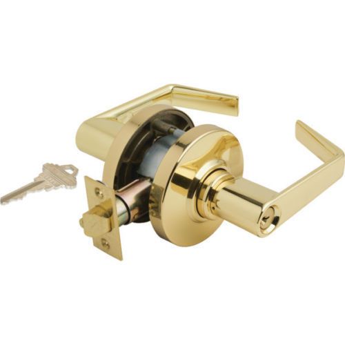Storeroom Function US3 Polished Brass Case of 6 Lever Grade 2 Store Room Lockset