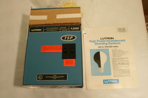 Vintage Lutron TSP High Power Incandescent Dimming System NIP INDUSTRIAL Control
