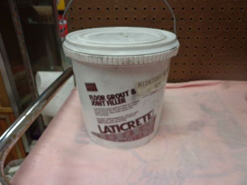 Laticrete floor grout &amp; joint filler powder midnight black 522 10lbs tub for sale