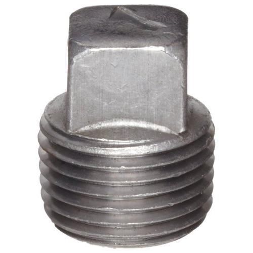 Anvil 8700159158, Malleable Iron Pipe Fitting, Square Head Plug, 1/4&#034; NPT New