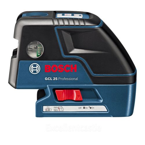 Bosch Professional Self-Leveling 5-Point Alignment Laser Cross Line Laser GCL25