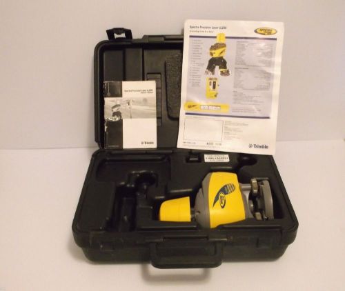 Trimble spectra precision ll200-4 laser level without tripod &amp; hr200 receiver for sale
