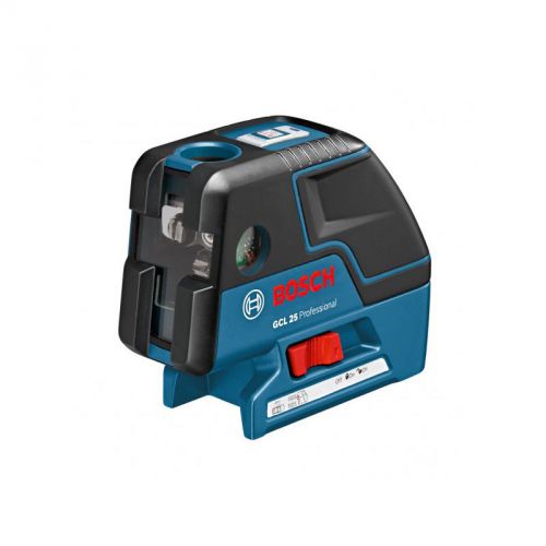 Bosch gcl 25 five-point self leveling alignment laser with cross-line for sale