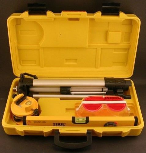 Tool Shop Multi-Beam Laser Level Kit 244-5306 Ex Cond