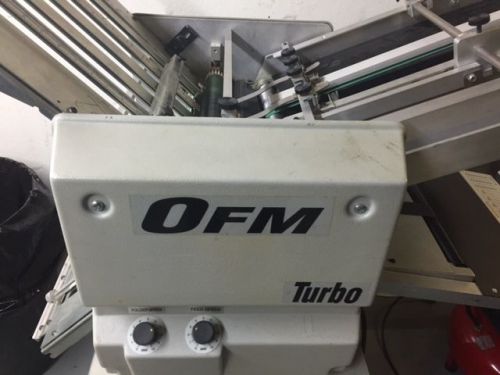 2005 OFM Turbo Paper Folder Machine