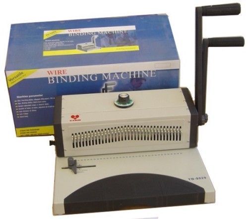 3:1 pitch wire binding machine 34 loops a4 size for sale