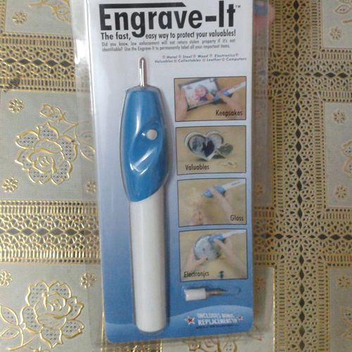Electric Jewellery Etching Engrave Engraving Carve Tool Engraver Pen with Tip US
