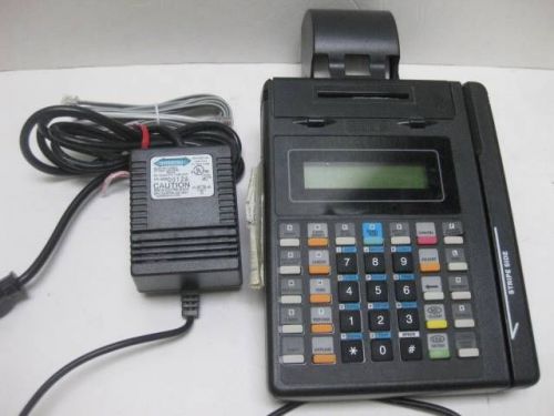 HYPERCOM T7P credit card machine reader with power cord