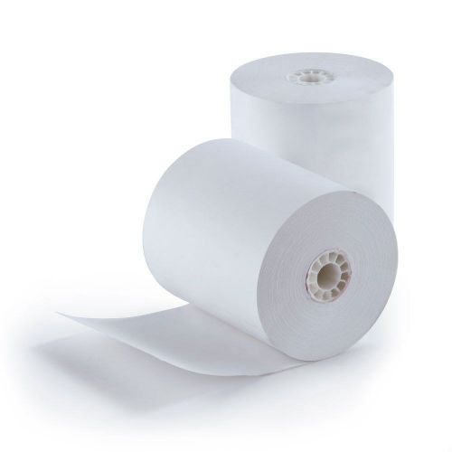 3-1/8&#034; x 230&#039; bpa free case of 15 thermal receipt paper rolls pos cash register for sale