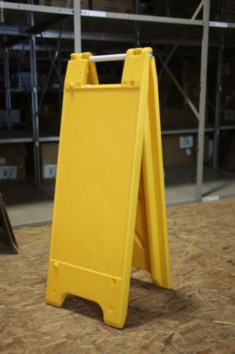 Plastic A-Frame - 12&#034;x24&#034; Narrowcade (Yellow)