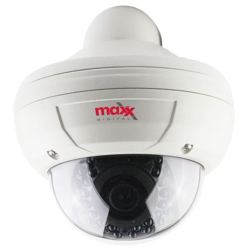 Maxx Digital 700TVL Internal Vandal Dome Varifocal CCTV Camera Night Vision