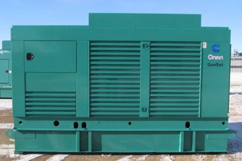 400kw cummins / onan diesel generator / genset - 56 hours - load bank tested for sale