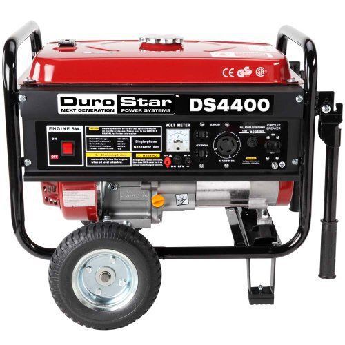 New 4400 watt gas powered portable generator with wheel kit never used free ship for sale