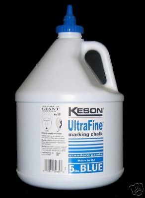 Keson Ultra Fine Marking Chalk 5lb Blue
