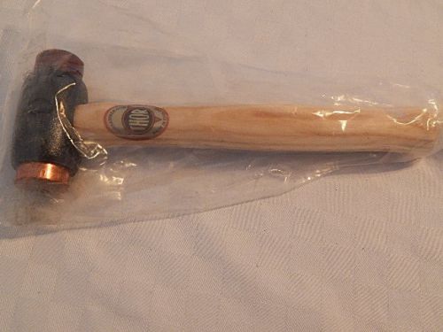 Thor copper hide mallet 1 1/4&#034; diameter face with wooden shaft - new for sale