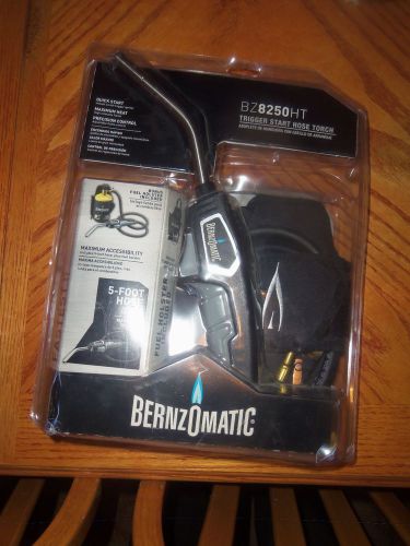 Bernzomatic Trigger-Start Hose Torch, BZ8250HT, New, Free Shipping