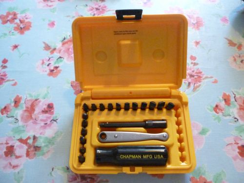 Chapman slotted screwdriver kit no 9600; gunsmith, horology, model engineering for sale
