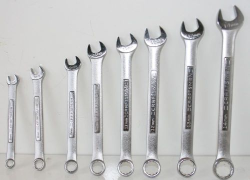 8-pc 12 point metric wrench set mm 947243 lifetime usa craftsman gift christmas for sale