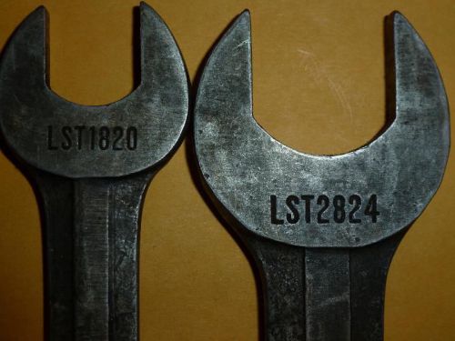 Rare Vintage LST Blue point Tappet Supreme Wrenches.  Scarce. LST2824  LST1820