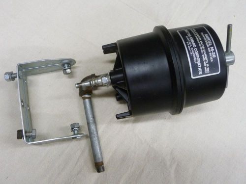 COMPRESSED AIR FILTER &#034;MOTOR GUARD CORP&#034; MODEL M-30 GRAT SHAPE WITH BRACKET LOOK