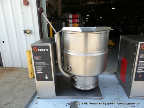 GROEN TDB-40  TILT ELECTRIC STEAM JACKETED KETTLE 40 QUART MEXICAN FOOD COOKING