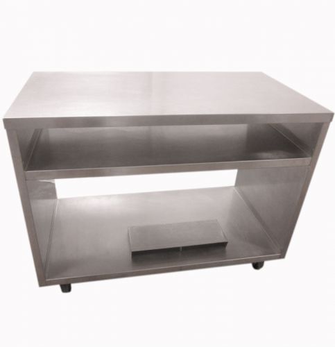 Commercial Stainless Steel 3-Tier Prep Work Table 45&#034;(L) x 24&#034;(W) x 33.5&#034;(H)