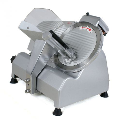 240w commercial electric meat slicer 10&#034; blade deli food cheese cutter gy7 for sale