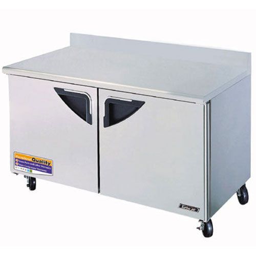 Turbo TWF-60SD Worktop Freezer, 2 Doors, 60-1/4&#034; Wide x 30&#034; Front to Back, Backs