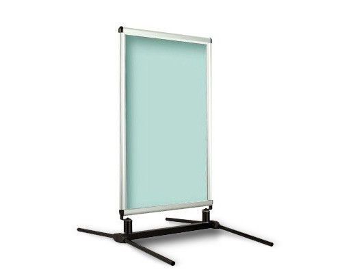 Silver v4  windmaster curb display sign frame 28&#039;&#039;x 44&#039;&#039; postergrip for sale