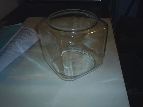 Used glass globe  for oak acorn vista  gum machine model 6 lbs for sale