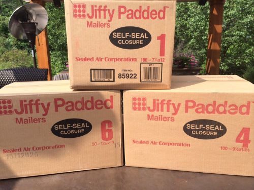 Jiffy Padded Mailers 4 - Item 85985 100 Per Case - Self-Seal - 9 1/2&#034; x 14 1/2&#034;