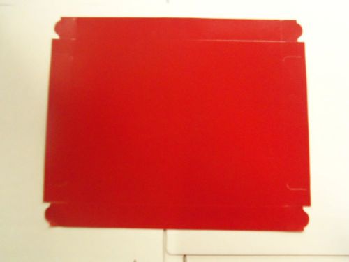 14 X 14 X 2 * RED 2 PC GIFT BOXES * WHOLESALE CASE LOT OF 25 BOXES * BRAND NEW