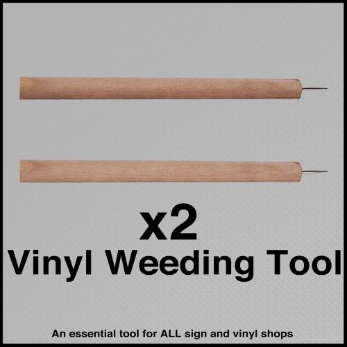 x2 VINYL WEEDING TOOLS- adhesive sign vinyl decal pick tool