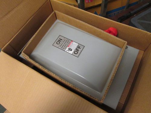 Siemens Fusible 3R Safety Switch HF362R 60A 600V 3P 3R Enclosure New Surplus