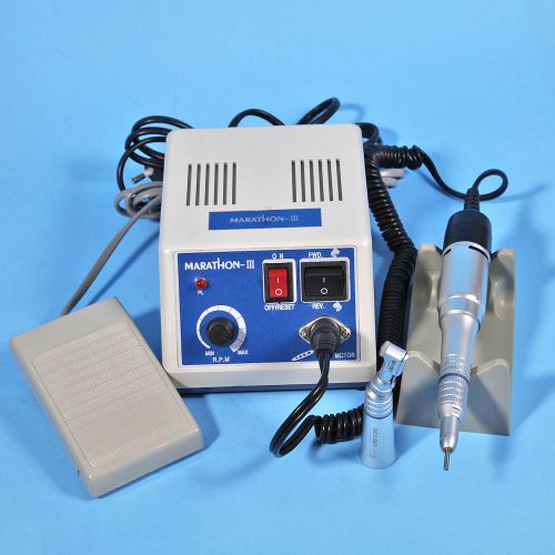 Dental lab marathon handpiece 35k rpm electric micromotor rg micro polishing 09 for sale
