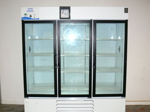 Fisher Scientific ISOTEMP 13-986-172GA  3 Door Glass Laboratory Refrigerator