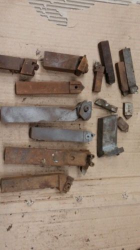 MACHINIST TOOLS LATHE MILL Lot of Misc. Machinist Cutters an holders