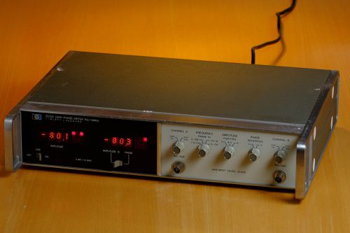 Hp 3575a gain-phase meter 1hz - 13 mhz - tested - including original manual for sale