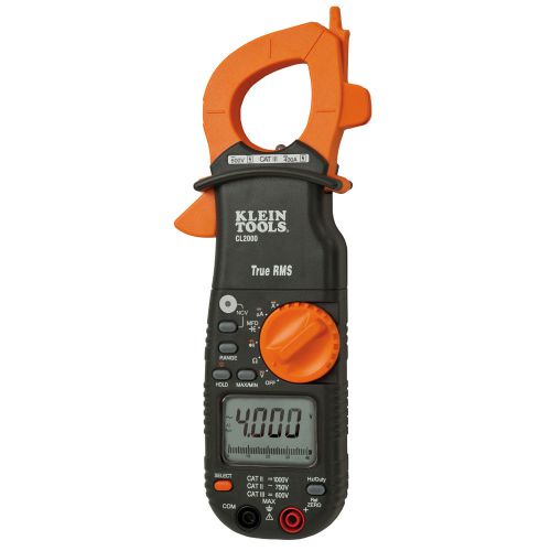 Klein Tools 400A AC/DC True RMS Clamp Meter CL2000