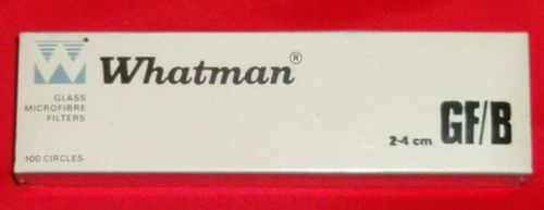 Whatman 1821-024 GF/B 24mm Filter Discs Borosilicate Glass 1um Pore Size 100ea